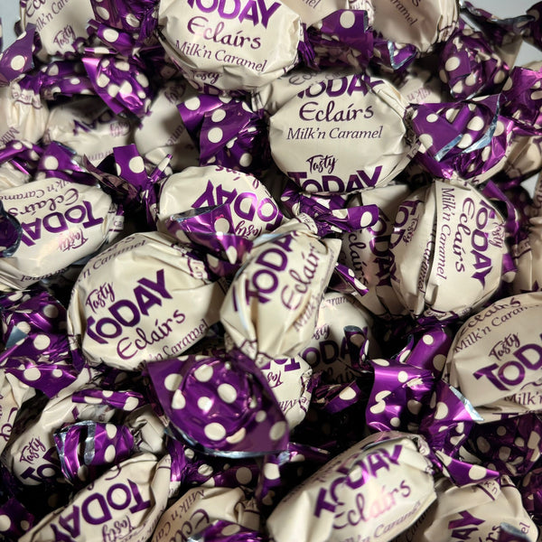 Chocolate Filled Caramel Eclairs - Candy Delivered