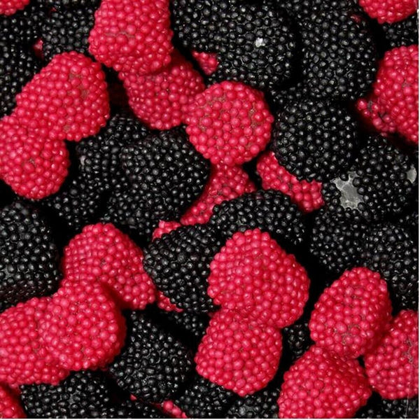 Black & Raspberry Berries - Candy Delivered