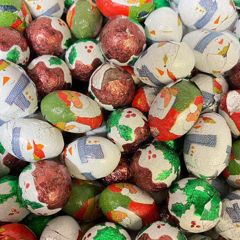 Christmas Foiled Chocolate Shapes - Candy Delivered