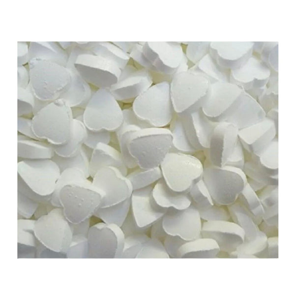 Heart shaped mini peppermint wedding favours - Candy Delivered