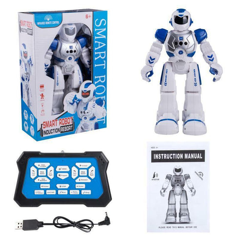Intelligent Voice Control Kids Robot Smart Action Dancing Gesture Sensor Toy - Candy Delivered
