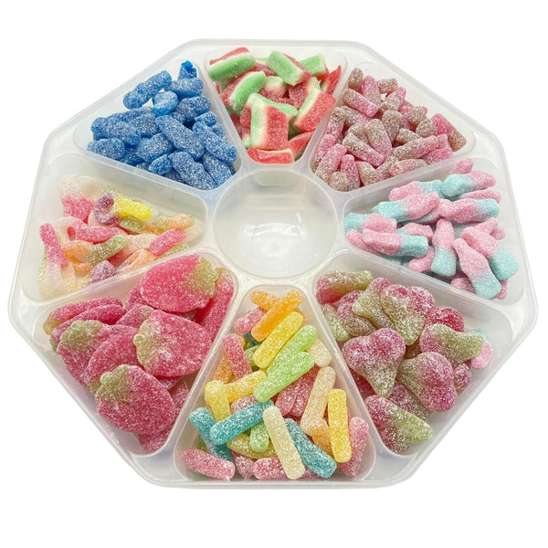 Mixed Fizzy Sweets Gift Platter - Candy Delivered