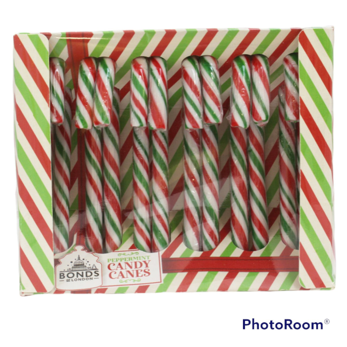 PEPPERMINT CANDY CANES 12 PACK 144G - Candy Delivered From £2.99