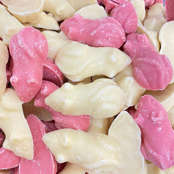 Pink & White Mice - Candy Delivered
