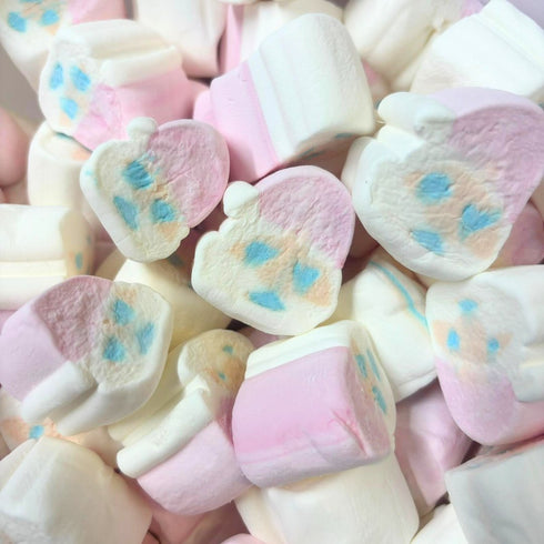 Santa Face Christmas Marshmallows - Candy Delivered