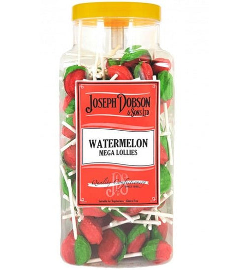 Watermelon Mega Lollies - Candy Delivered