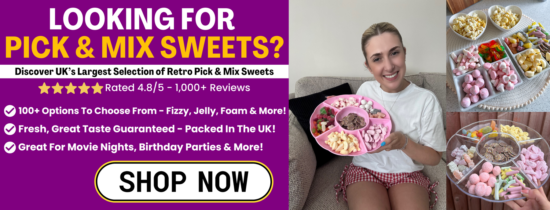 Candy Delivered - Online Retro Sweets & Pick n Mix Store